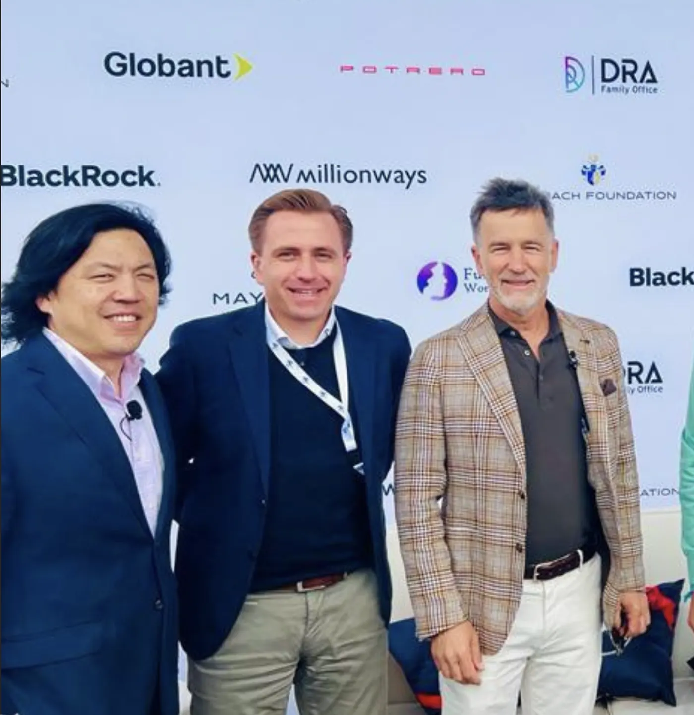 Keith Koo with Ulrich Schmid-Maybach, Founder and President